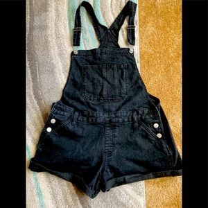 Black Short overalls